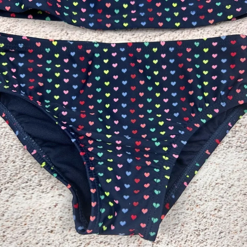 Gap Toddler‎ 2T heart print tankini set